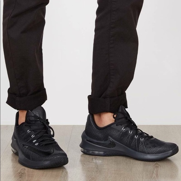 tênis nike air max infuriate 2 low preto